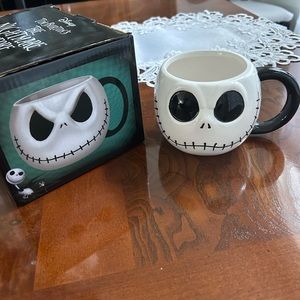 Tim burton nightmare before Christmas mug Jack new with tags Disney